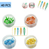 PAWSHIELD NATURAL™ 40Pcs Dental Composite Wedges — Adaptive, Autoclavable & Professional Grade